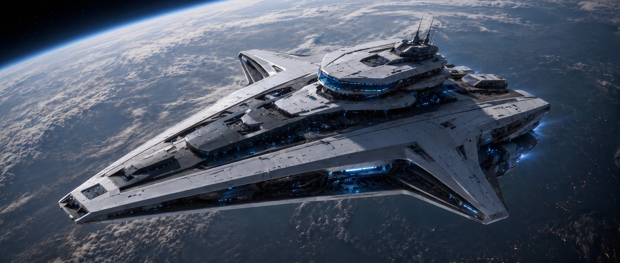 Research Ship hull render